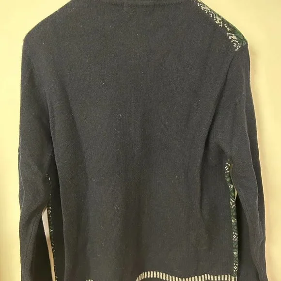 NWT J.W. Anderson x Uniqlo Sweater Lambswool Jacquard Turtleneck - Picture 4 of 5